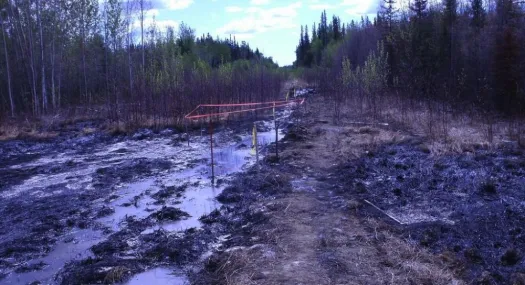 alberta waste oil spill 2014