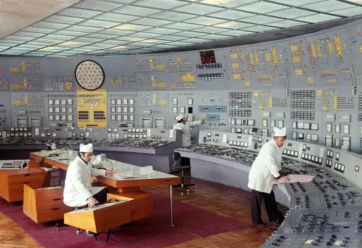 metsamor reactor 1 control room 1970s