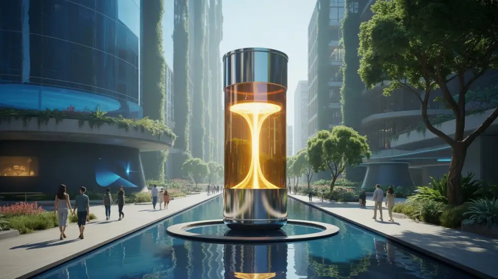 Liquid Fission Thorium Burner Quietly Powering a Modern City